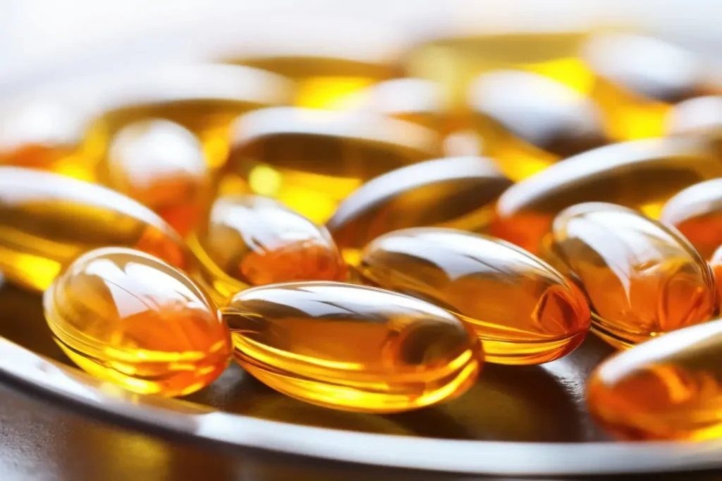 Fish Oil Capsules For Omega 3 Fatty Acids