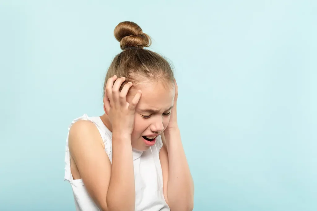 How To Manage Autism Tantrums? Little Girl Having An Emotional Breakdown